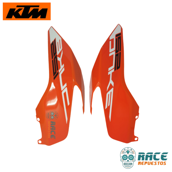 Kit Cubierta Gasolina Naranja KTM Duke 125 Original - Image 3