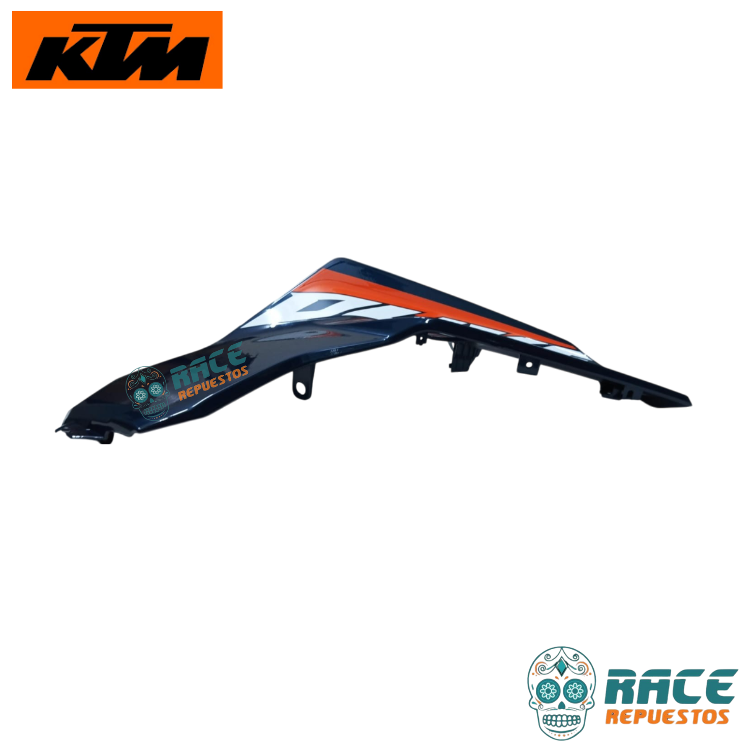 Cubierta de Tanque Derecho Azul KTM Duke 390 Generacion-3 Original (Tapa Estanque) - Image 7