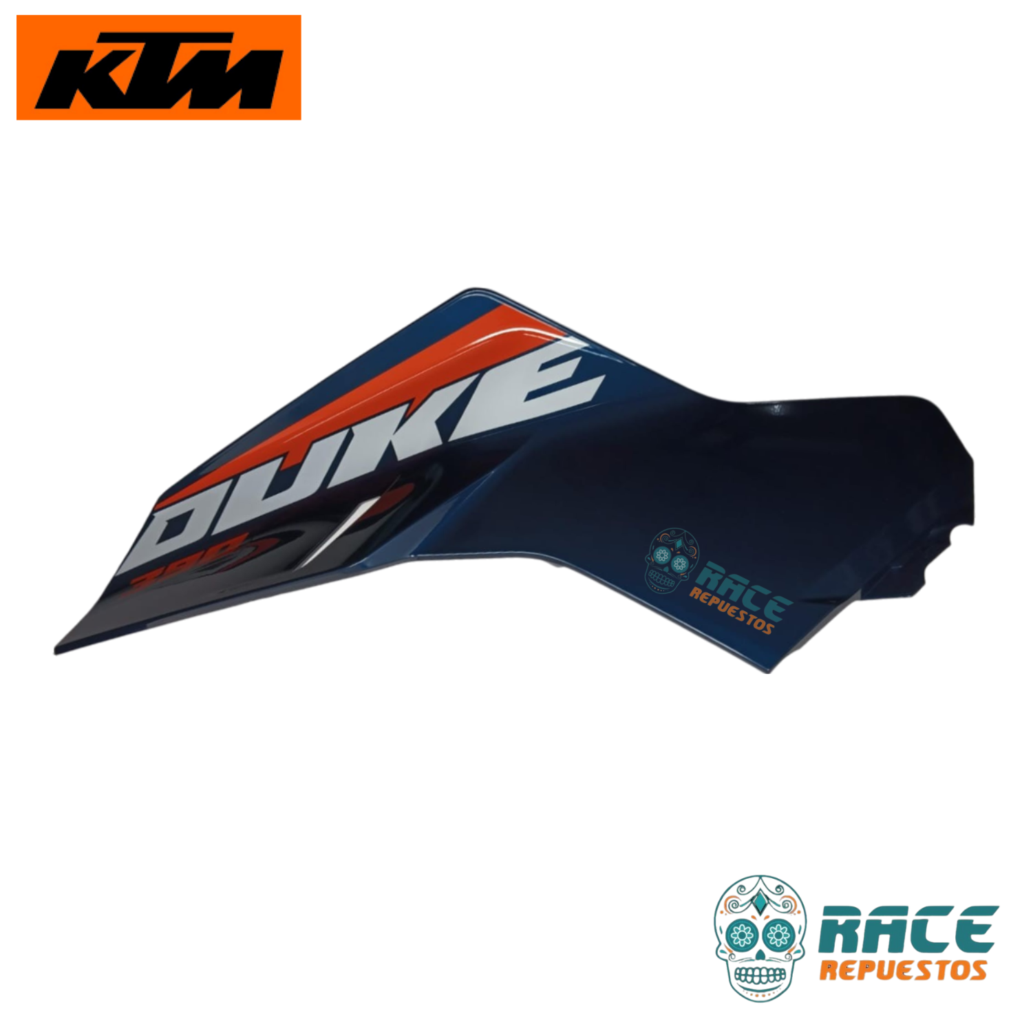 Cubierta de Tanque Izquierdo Azul KTM Duke 390 Generacion-3 Original (Tapa Estanque) - Image 7