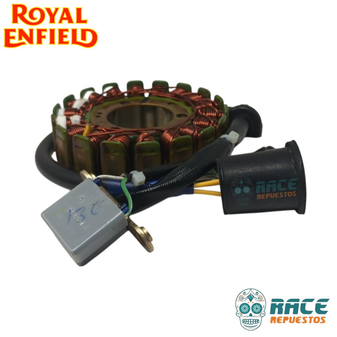 Estator ROYAL ENFIELD Classic 350 y Bullet 350 y Rumbler 350 Genuino - Image 2