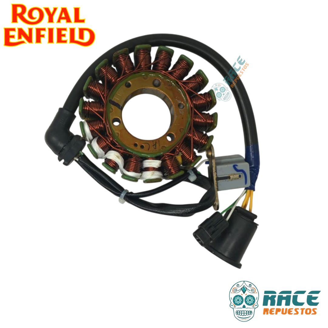 Estator ROYAL ENFIELD Classic 350 y Bullet 350 y Rumbler 350 Genuino